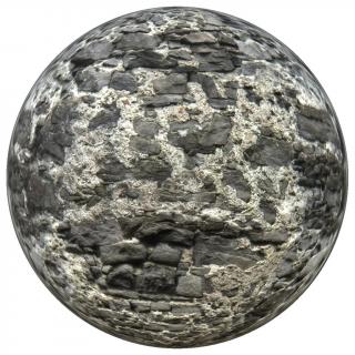 PBR Texture of Wall Stones 4K